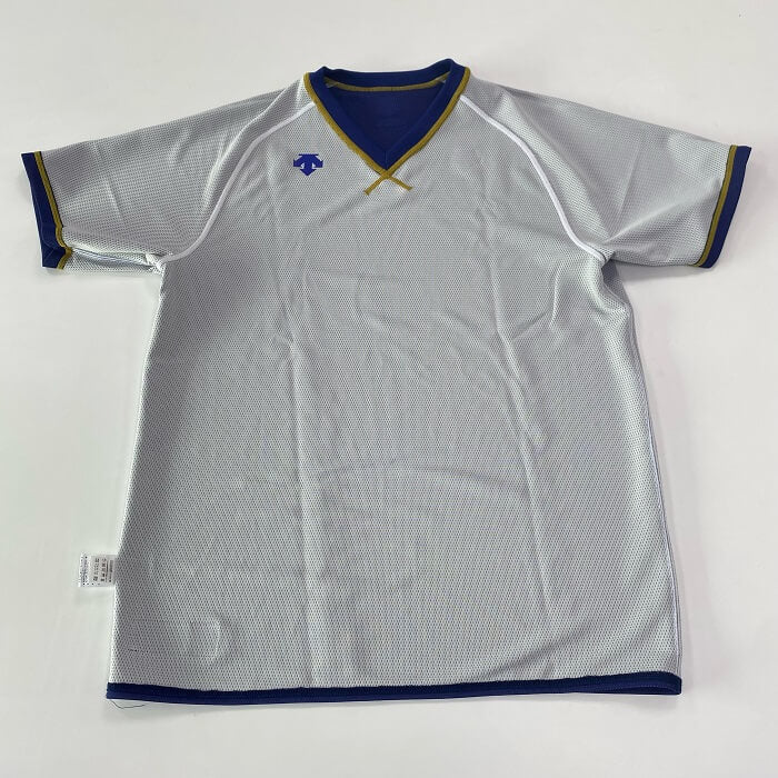 【アウトレット】Mサイズのみ デサント ベースボールシャツ ベースボールTシャツ リバーシブルTシャツ スポーツシャツ STD-211 スポーツウェア トレーニングウェア 野球 夏用 メンズ ユニセックス descente 訳あり わけあり