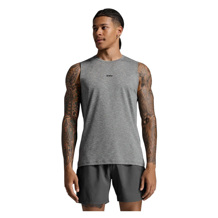 【2025モデル】2XU ツータイムズユー ウェア トレーニング タンクトップ Motion Tank メンズ ユニセックス MR7392A ノースリーブシャツ 大人 一般 トップス スポーツウェア トレーニングウェア ジム ランニング ジョギング