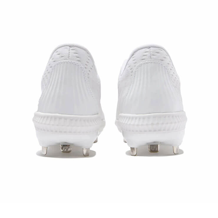 【2024モデル】ニューバランス 野球 白スパイク FuelCell X 4040 v7 2E 26.0~29.0 金具スパイク 高校野球対応 AB4040W7 ホワイトスパイク 金属スパイク 紐 中学生 高校生 大人 一般 練習 試合 new balance