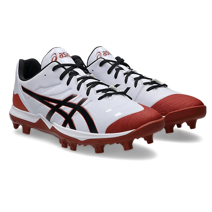 【2026モデル】アシックス 野球 ポイントスパイク 限定カラー ゴールドステージ ファング スタッドスパイク 26.0~30.0 大人 一般 1121A067 104 300 紐 ひも ローカット レギュラーカット カラースパイク 草野球 軽量 試合 靴 大きいサイズあり goldstage fang asics