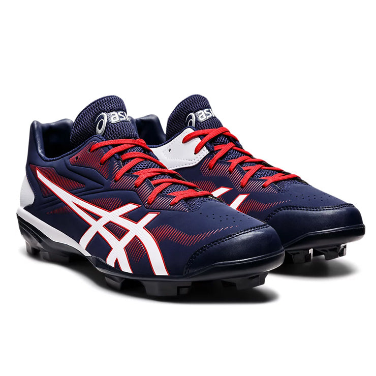 アシックス 野球 ジュニア用 大人用 ポイントスパイク スターシャイン3 22.0cm~26.0cm 高校野球対応カラーあり 少年野球 一般 1123A033 カラースパイク 紐 小学生 こども 子ども キッズ jr 子供 学童野球 リトルリーグ 草野球 asics