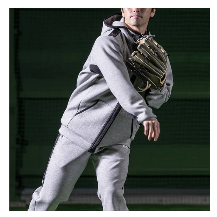 ベンゼネラル BEN GENERAL 野球 モックネック 長袖スウェット ロングパンツ 上下セット メンズ ユニセックス 冬物 BG3AT09092 BG3AT10092 野球ウェア スポーツウェア トレーニングウェア 長袖シャツ 上 ジャージ スエット トレーナー かっこいい おしゃれ 大きいサイズ