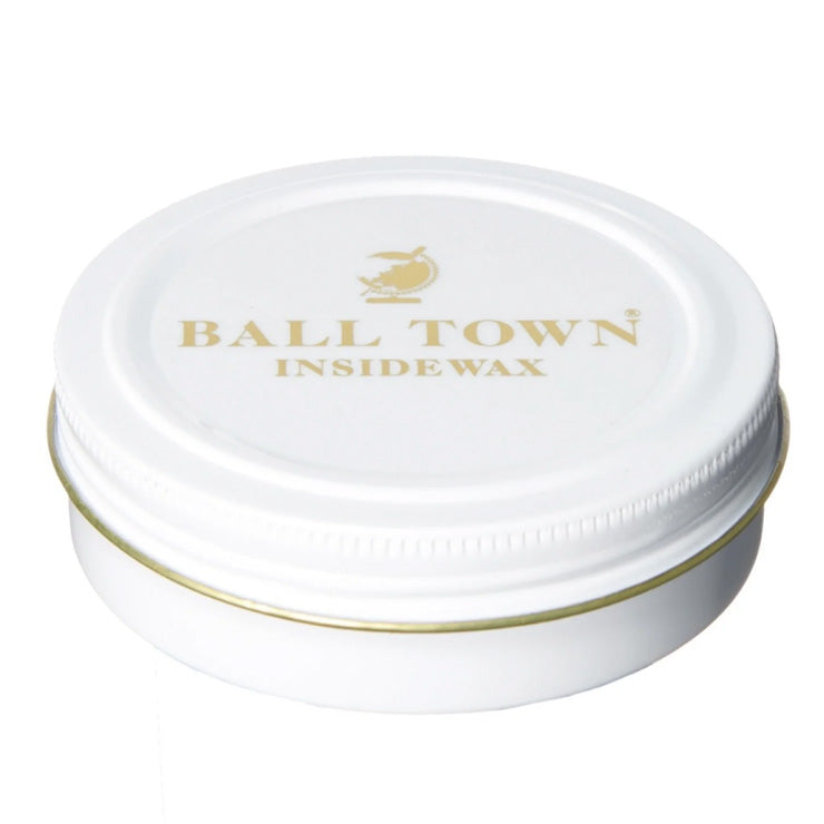 【専用スポンジ付き】BALL TOWN ボールタウン 野球 グラブ用 インサイドワックス 捕球面用 保革ワックス INSIDE WAX 受球面 オイル 高級 グローブ グラブ ミット お手入れ メンテナンス用品