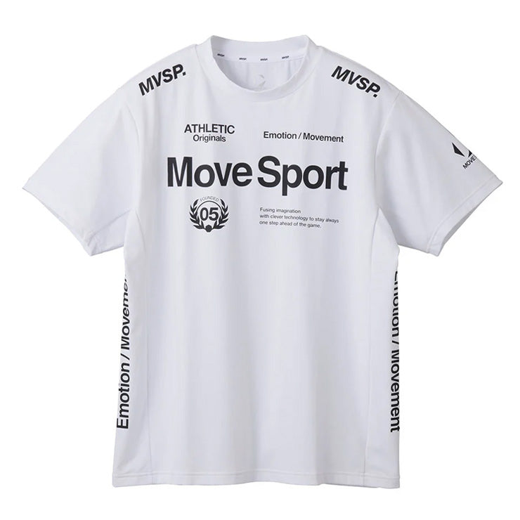 【石川祐希選手着用】デサント ムーブスポーツ 半袖 Tシャツ サンスクリーン NIR TAIKYU メンズ ST5SHT12M 夏用 スポーツウェア トレーニングウェア ジム ランニング ジョギング ウェア 大きいサイズあり descente movesport