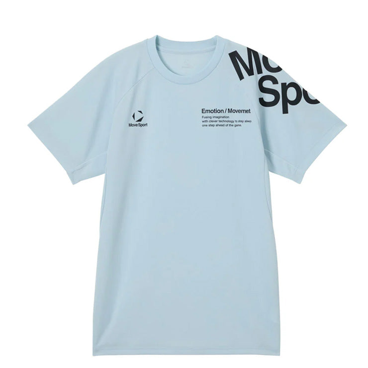 【石川祐希選手着用】2026モデル デサント ムーブスポーツ バレーボール 半袖 プラクティスシャツ Tシャツ バレーシャツ メンズ SV6SHT11U 夏用 スポーツウェア トレーニングウェア ジム ランニング ジョギング ウェア 大きいサイズあり descente movesport