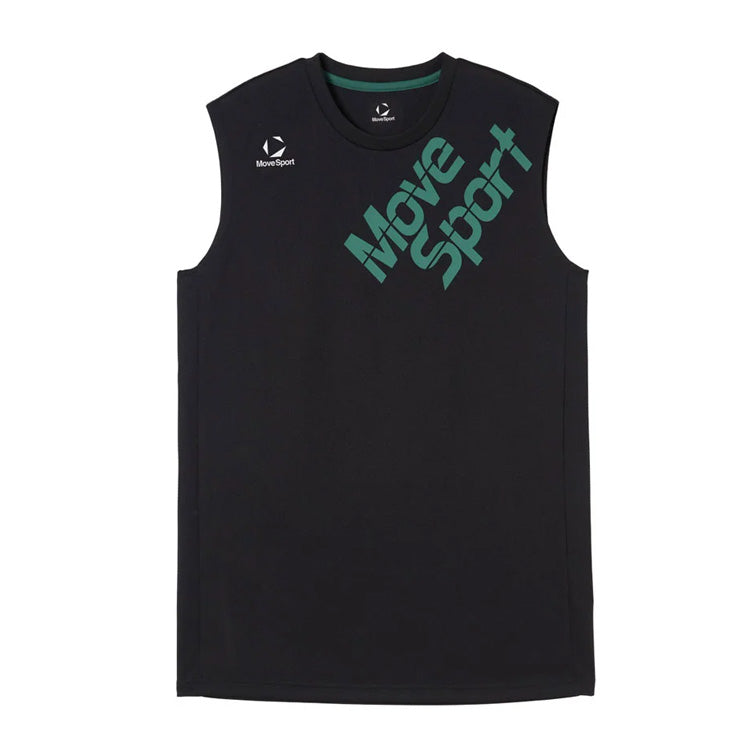 【石川祐希選手着用】2026モデル デサント ムーブスポーツ バレーボール ノースリーブ プラクティスシャツ Tシャツ バレーシャツ メンズ SV6STZ01U 夏用 スポーツウェア トレーニングウェア ジム ランニング ジョギング ウェア 大きいサイズあり descente movesport
