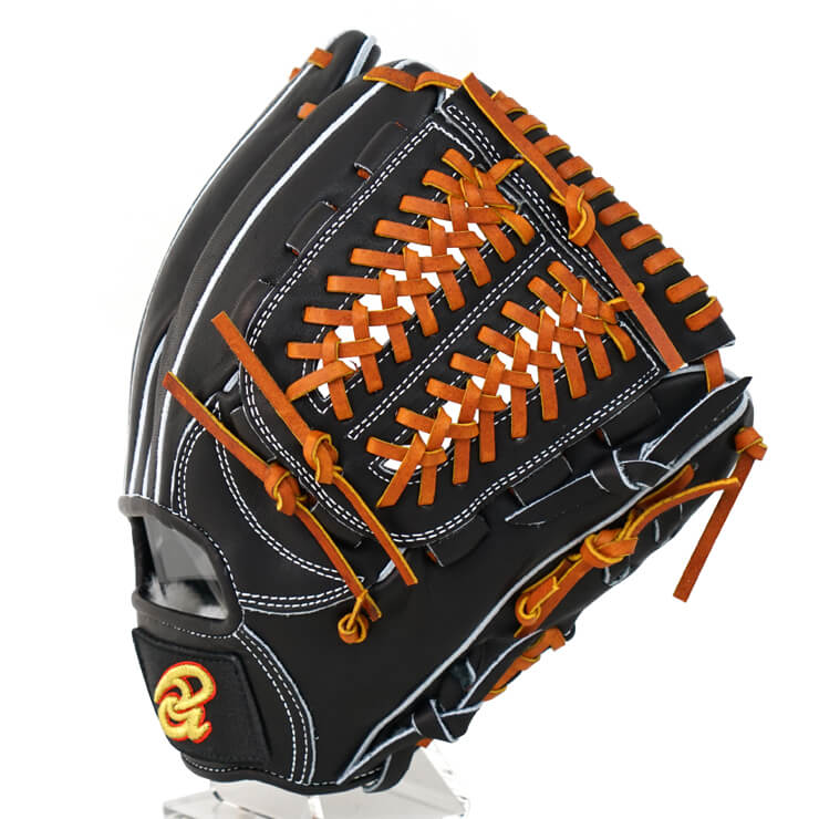 【平裏刺繍・ラベル交換1円】ドナイヤ 限定 硬式 内野手用 グローブ グラブ 右投げ用 ブラック 高校野球対応 DJIKBT 黒 野球グローブ 硬式グローブ 硬式グラブ 大人 一般 野球グラブ ソフトボール兼用 日本製 国産 donaiya