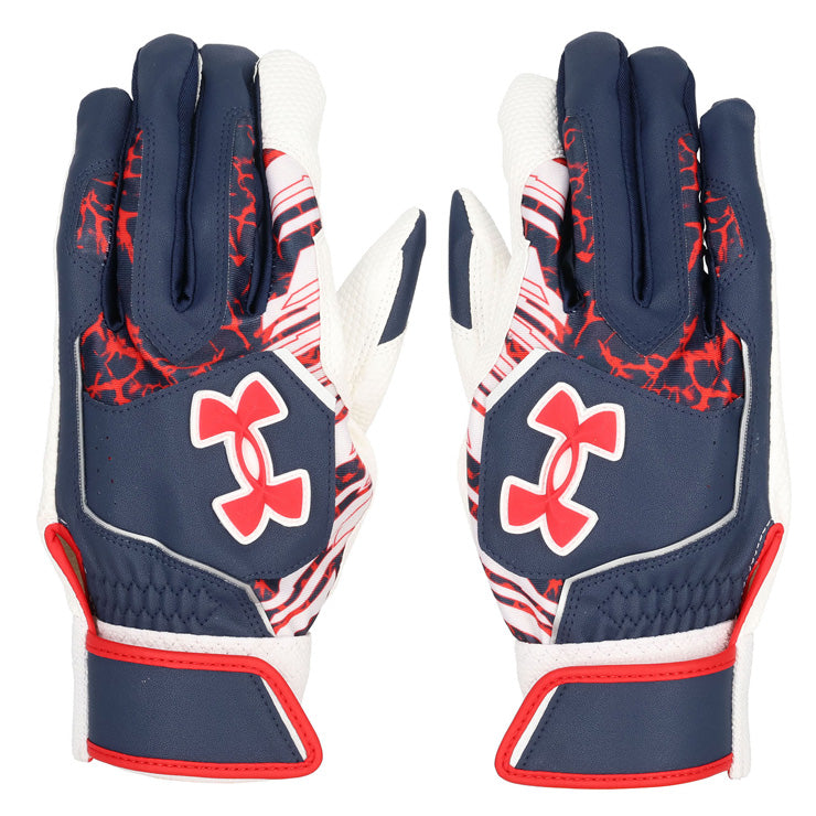 【刺繍1円】アンダーアーマー バッティンググローブ UAクリーンアップ 両手用 一般 カラー 6001310 バッティング手袋 バッティンググラブ 打者用手袋 大人 一般 under armour