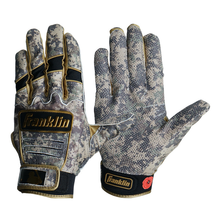 【2025モデル】フランクリン 限定 バッティンググローブ 軍隊記念日 2025 CFX PRO JEWEL EVENT ARMED FORCES DAY 20372 迷彩 カモフラージュ バッティング手袋 打者用手袋 大人 一般 MLB メジャーリーグ メジャーリーガー 愛用 バッティンググラブ Franklin