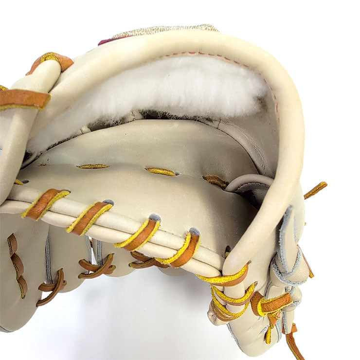 【平裏張替え済み】ミズノ 硬式 グローブ グラブ 内野手用 グローバルエリート ジャパン サイズ9 右投げ用 ブロンド×コルク 高校野球対応 1AJGH30113 内野用 大人 一般 硬式グローブ 硬式グラブ mizuno global elite japan 訳あり ワケアリ