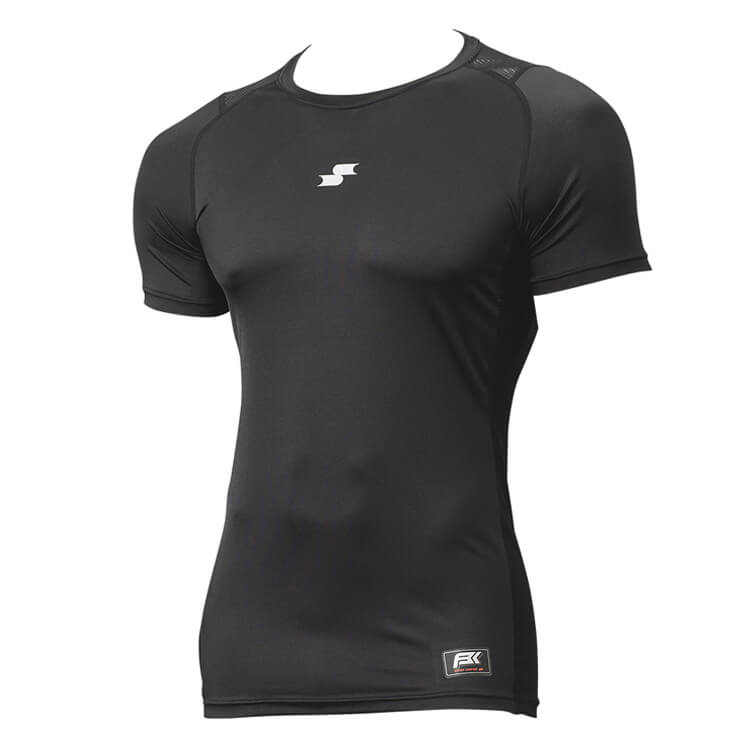 エスエスケイ SSK 野球 ジュニア用 ローネック半袖 フィットアンダーシャツ 少年野球 SCB024LHJ