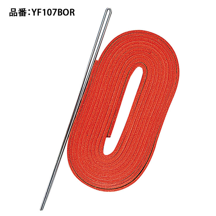 エスエスケイ SSK 野球 グラブ修理紐 硬式用 Bオレンジ 針金付き グラブ紐 YF107BOR 革ひも ssk26ss2
