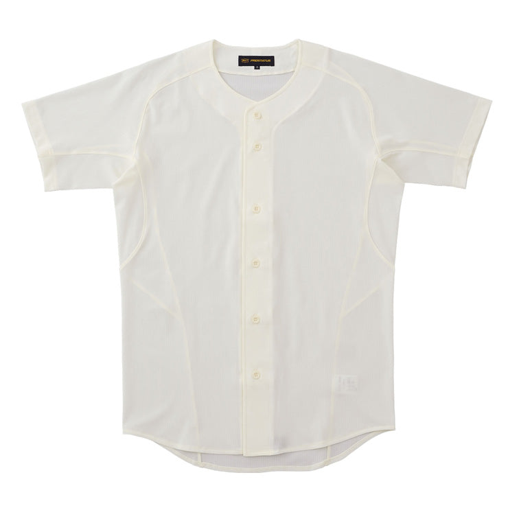 ゼット ZETT プロステイタス 野球 ユニフォームシャツ フルオープン 練習シャツ BU545 zett25ss