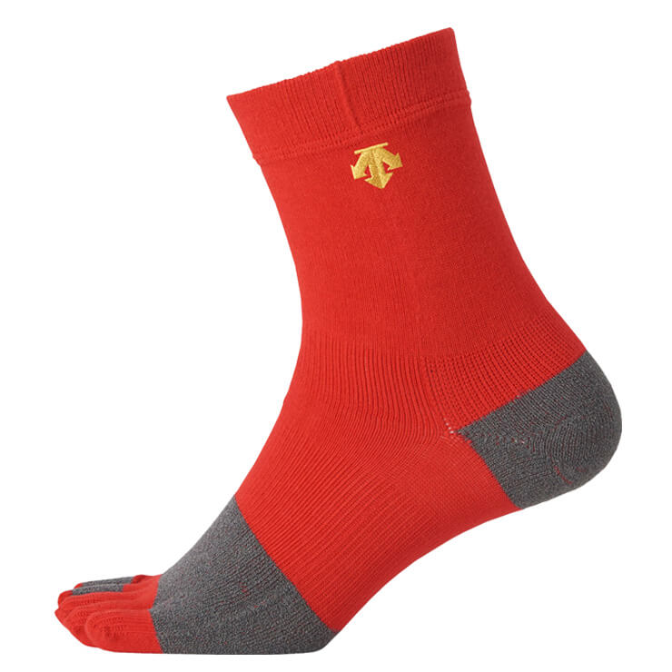 デサント descente 野球 5本指 カラー ショートソックス C8702B