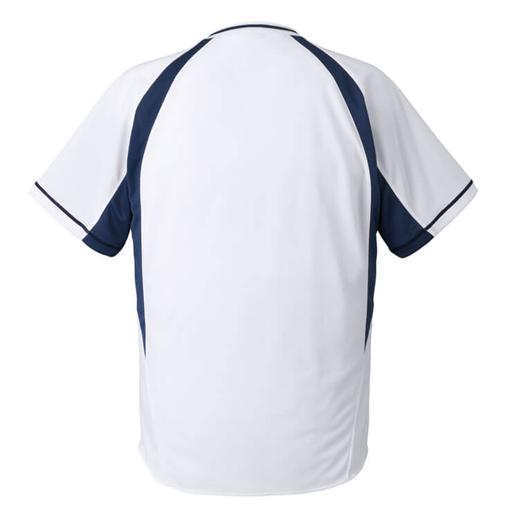 デサント 野球 ジュニア用 ベースボールシャツ 2ボタン Tシャツ 少年野球 JDB103B descente