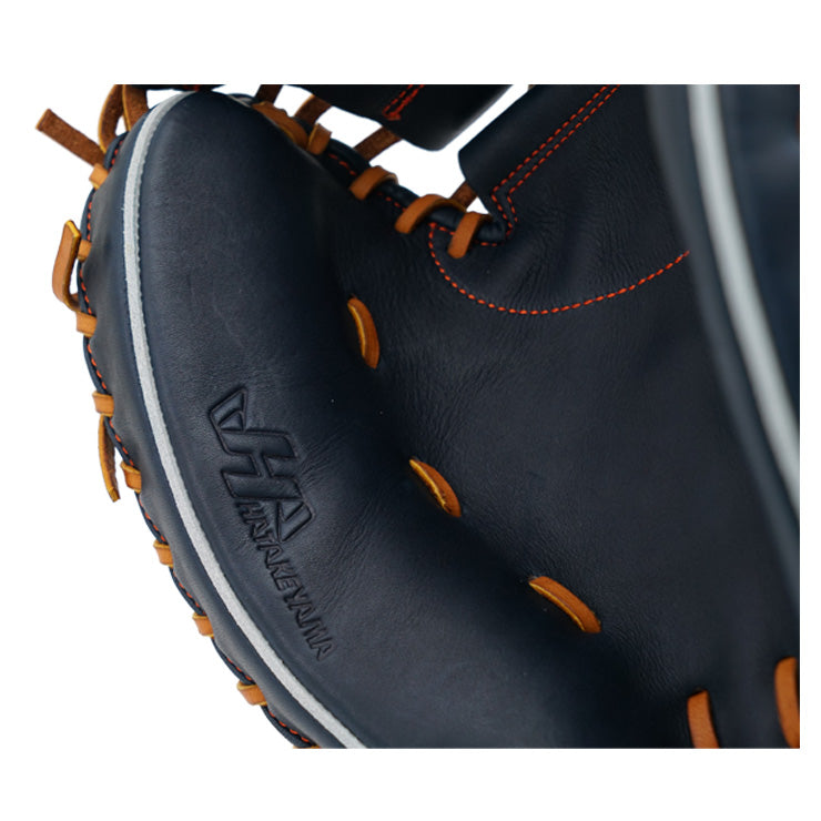 【2025モデル】ハタケヤマ 40周年記念 限定 硬式 キャッチャーミット 右投げ用 高校野球対応 2025 PRO-M8IB 捕手用 硬式用 高校生 硬式野球 大学野球 社会人野球 硬式グローブ 硬式グラブ 硬式ミット hatakeyama