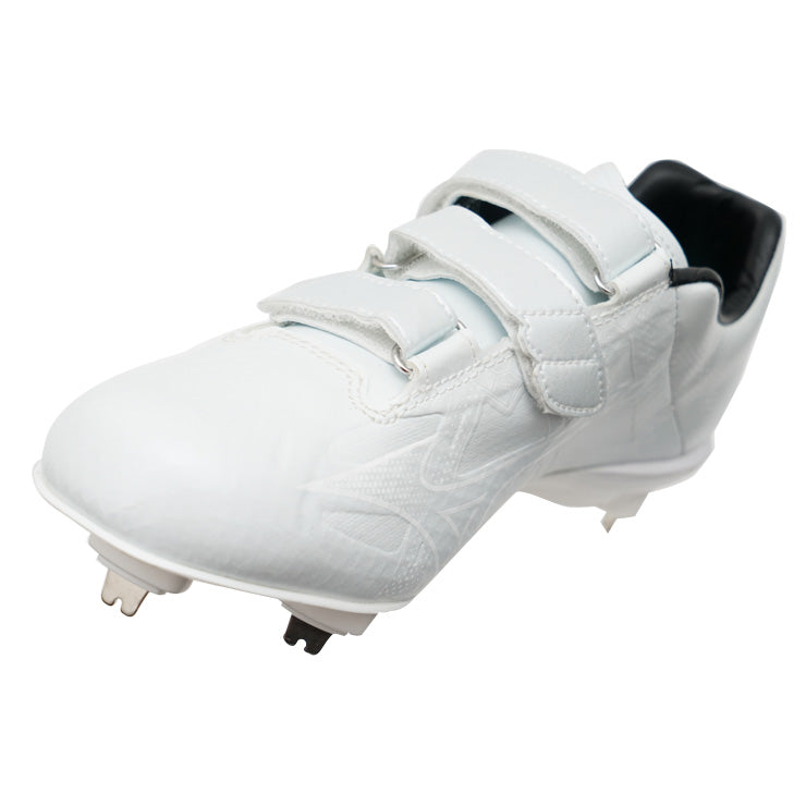 【2024モデル】ミズノ 野球 白スパイク ライトレボエリート2 ワイド BLT マジックベルト 幅広 3E グローバルエリート 高校野球対応 26.0~29.0 11GM241501 大人 高校生 中学生 靴 金属スパイク 金具スパイク 軽い 軽量 試合 ホワイト 大きいサイズ mizuno あす楽