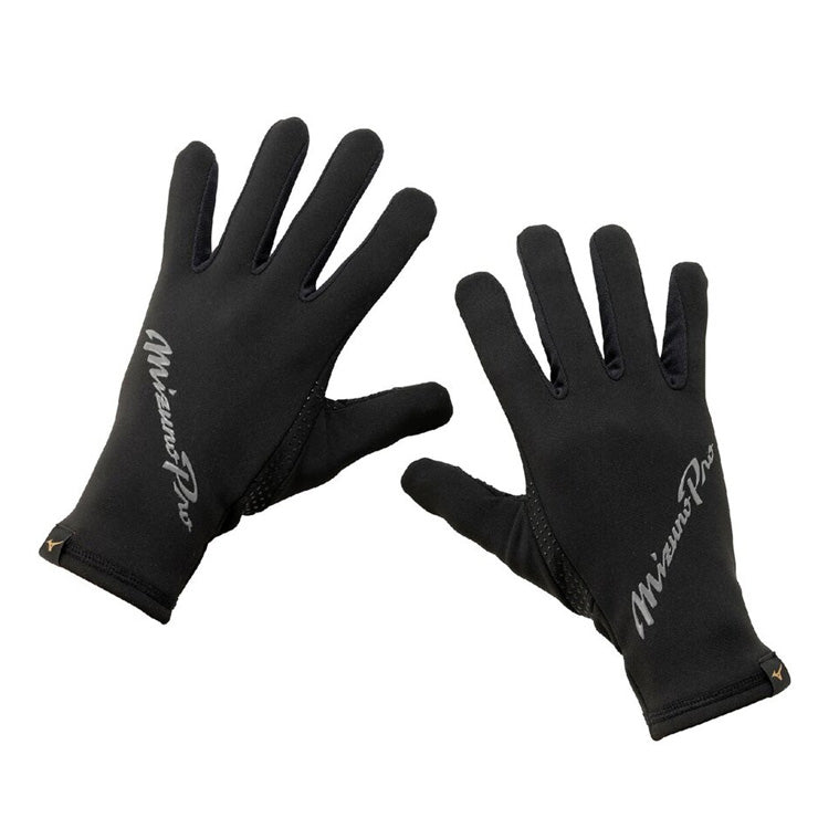 【2025モデル】ミズノプロ フリース手袋 防寒 冬用 タッチパネル対応 メンズ ユニセックス 12JYCA02 あったかい 暖かい 温かい てぶくろ ランニング ジョギング トレーニング ウォーミングアップ 通勤 通学 アクセサリー mizuno pro