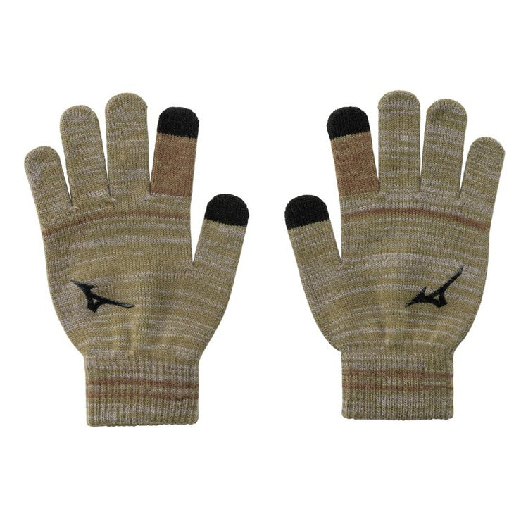 【2025モデル】ミズノ ニット手袋 防寒 スマホ対応 冬用 大人 一般 12JYCA50 限定 あったかい 暖かい 温かい てぶくろ 通勤 通学 アクセサリー mizuno