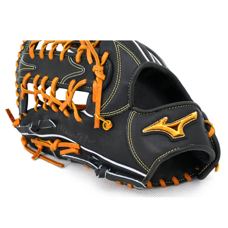 【2023モデル】ミズノプロ 硬式 グローブ グラブ 外野手用 プレキシーエリートレザー 限定皮革シリーズ サイズ18N ブラック×コルク 左投げ用 高校野球対応 1AJGH10707 外野用 BSSショップ限定 硬式野球 大人 一般 高校生 硬式グローブ 硬式グラブ mizuno pro