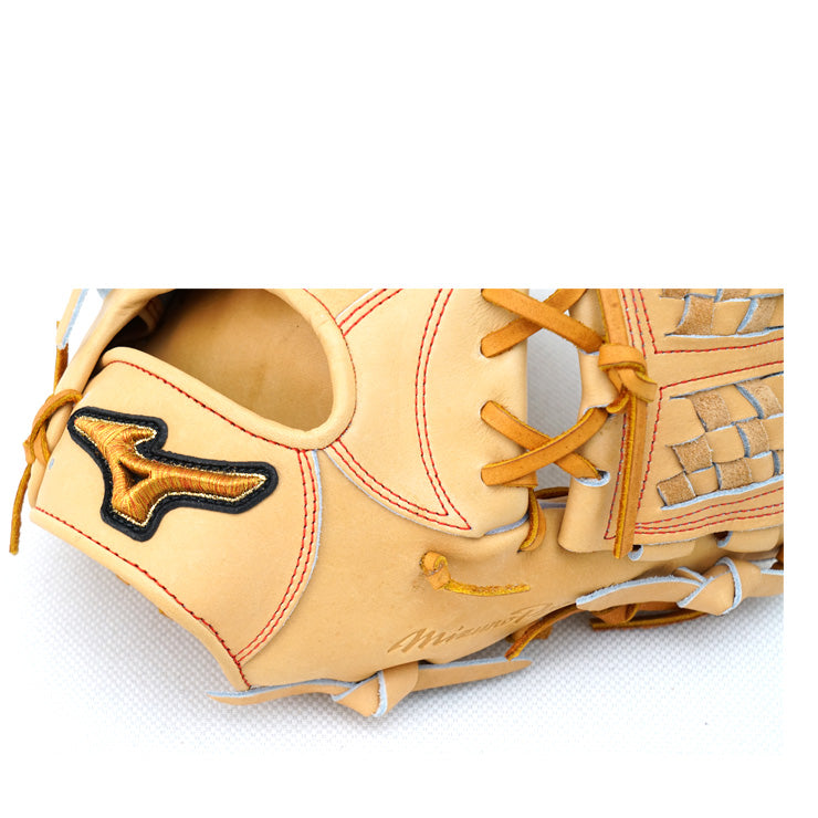 【2024モデル】ミズノプロ クラシック 硬式 グローブ グラブ 内野手用 MIZUNO PRO Classic サイズ9 ジャスミン×コルク 右投げ用 高校野球対応 1AJGH30013 ミズノプロ クラシック 内野用 BSSショップ限定 硬式野球 大人 一般 高校生 硬式グローブ 硬式グラブ