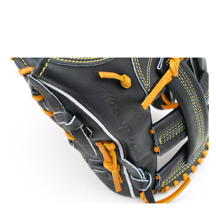 【2024モデル】ミズノプロ クラシック 硬式 グローブ グラブ 内野手用 MIZUNO PRO Classic サイズ9 ブラック×コルク 右投げ用 高校野球対応 1AJGH30023 ミズノプロ クラシック 内野用 BSSショップ限定 硬式野球 大人 一般 高校生 硬式グローブ 硬式グラブ