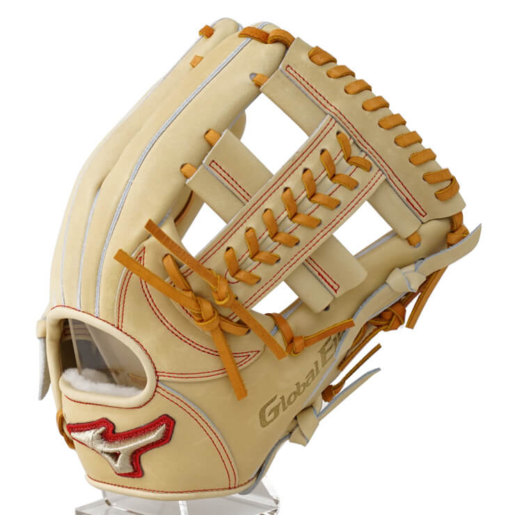 【2024モデル】ミズノ 硬式 グローブ グラブ 内野手用 グローバルエリート ジャパン サイズ8 右投げ用 ブロンド×コルク 高校野球対応 1AJGH30103 内野用 大人 一般 硬式グローブ 硬式グラブ mizuno global elite japan 日本製 国産 あす楽