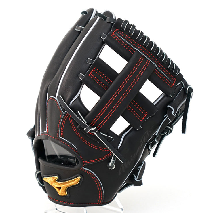 【2024モデル】ミズノプロ 硬式 グローブ グラブ 内野手用 TM型 石井琢朗 サイズ9 Crafted Edition HAGA JAPAN 右投げ用 ブラック 高校野球対応 1AJGH91603 内野用 BSSショップ限定 硬式野球 大人 一般 高校生 硬式グローブ 硬式グラブ 国産 日本製 mizuno pro