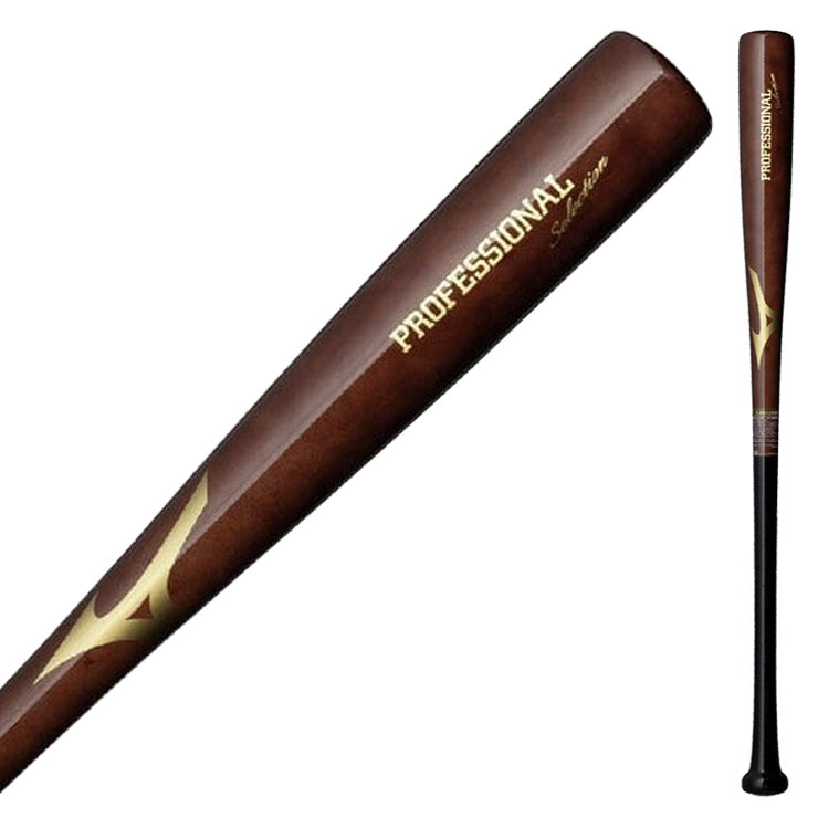 【2026モデル】ミズノ 限定 少年軟式 木製バット プロフェッショナル 76cm 78cm 80cm 600g 長岡 紅林 近藤 少年野球 1CJWY111 プロモデル 軟式用 バット 軟式バット 軟式野球 ジュニア用 Jr こども 子供 キッズ J号球 J号ボール