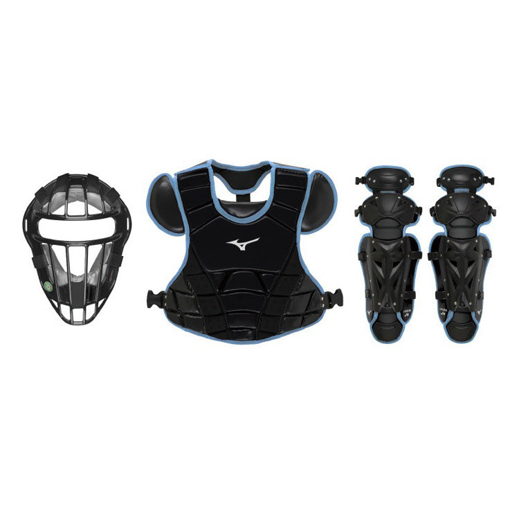 【2025モデル】ミズノ 限定 少年軟式 ソフトボール キャッチャー防具 3点セット マスク プロテクター レガース 収納袋付き 少年野球 少年ソフト 1DJPC028 ジュニア こども キッズ Jr 子供 子ども 2号 軟式用 捕手用 キャッチャー道具 キャッチャー用具 一式 mizuno