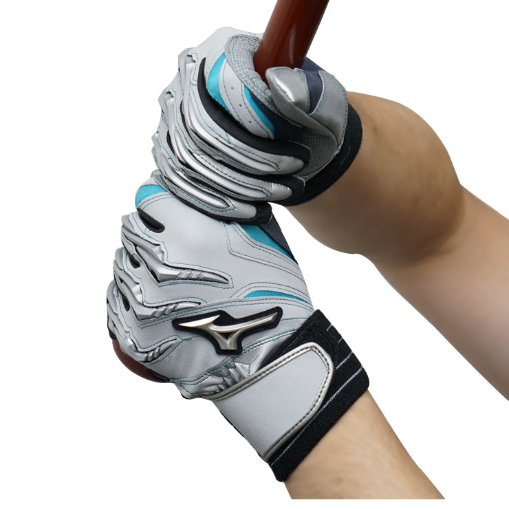 【イチロー×ミズノ】2024モデル ミズノプロ 限定 バッティンググローブ シリコンパワーアーク A51 両手用 大人 一般 1EJEA510 カラー バッティング手袋 バッティンググラブ 打者用手袋 草野球 大学野球 社会人野球 mizuno pro