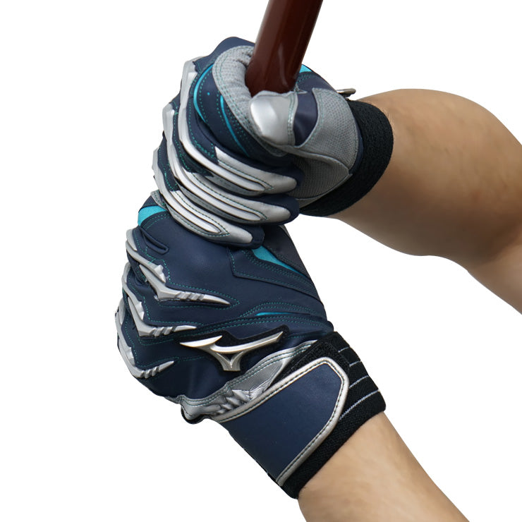 【イチロー×ミズノ】2024モデル ミズノプロ 限定 バッティンググローブ シリコンパワーアーク A51 両手用 大人 一般 1EJEA510 カラー バッティング手袋 バッティンググラブ 打者用手袋 草野球 大学野球 社会人野球 mizuno pro