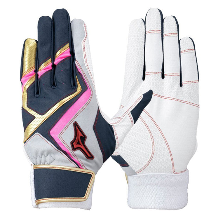 【刺繍1円】2025モデル ミズノ バッティンググローブ ウィルドライブ レッド 限定カラー 両手用 大人 一般向け 1EJEA554 バッティング手袋 バッティンググラブ 打者用手袋 カラー WILLDRIVE RED mizuno