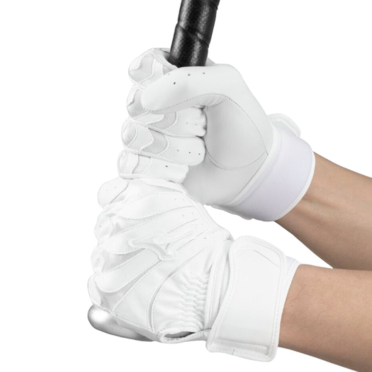 【刺繍1円】2025モデル ミズノプロ バッティンググローブ モーションアークUF 高校野球対応 両手用 1EJEH260 高校生 中学生 バッティング手袋 バッティンググラブ 打者用手袋 大人 一般 白 黒 mizuno pro