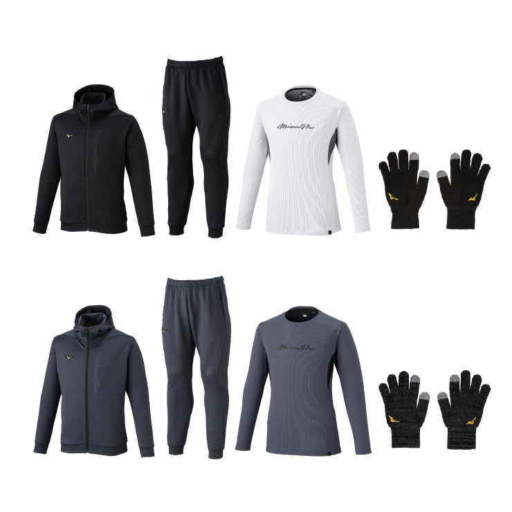 2026福袋】ミズノプロ 野球 2026年 新春福袋 冬物ウェア+小物 5点