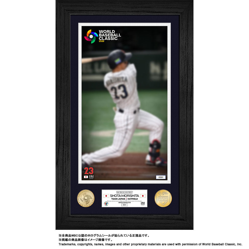 予約】2026 World Baseball Classic 出場記念 森下翔太 ダブルコイン