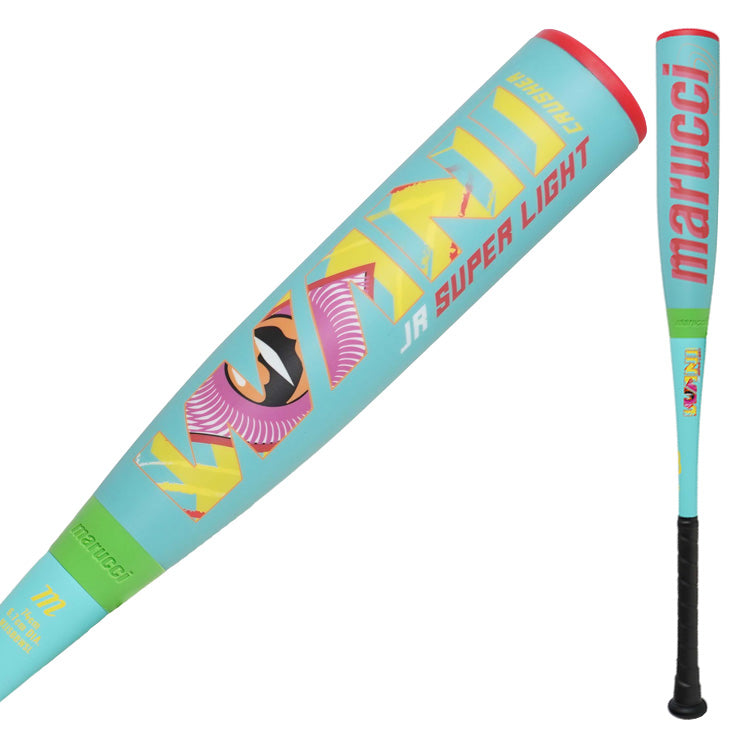 【2025モデル】マルーチ marucci 少年軟式 ワニクラッシャー ジュニア スーパーライト バット ミドルバランス 74cm 510g 76cm 520g 78cm 530g 少年野球 MJJSBBWSL1 MJJSBBWSL2 軽い 低学年 中学年 ウレタン JSBBマーク 軟式野球 学童野球 こども 子ども キッズ 試合 マルチ