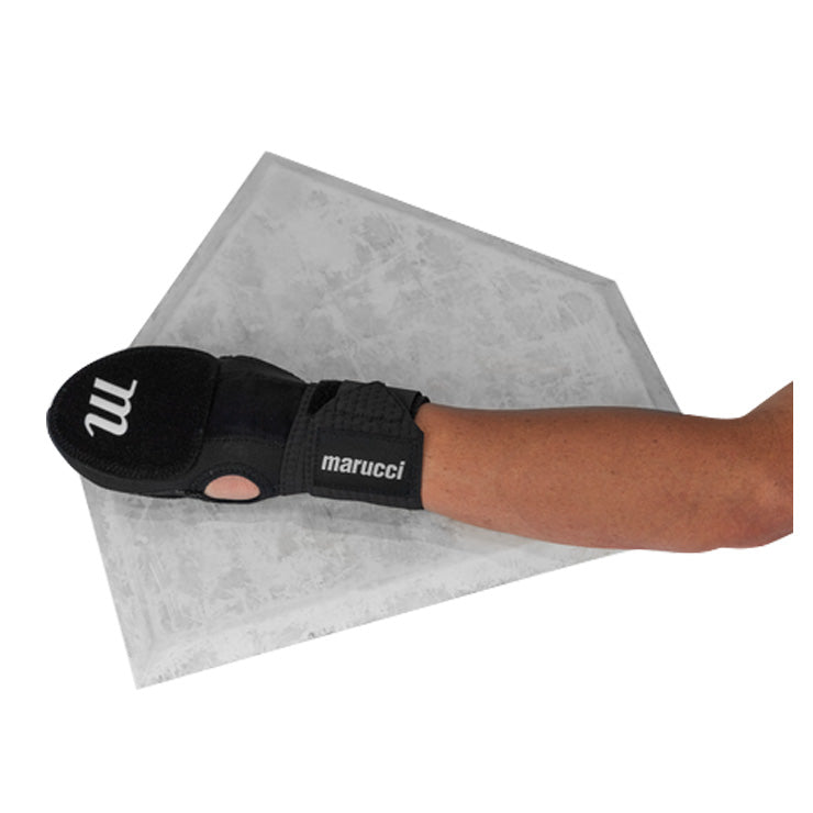 【2024モデル】マルーチ 野球 スライディングミット 走塁用プロテクター 左右兼用 右手用 左手用 MPSLDMITT 走塁用ミット 走塁用手袋 硬式野球 軟式野球 防具 手 ランナー あす楽