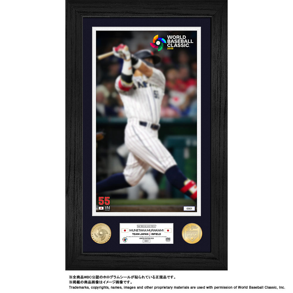 予約】2026 World Baseball Classic 出場記念 村上宗隆 ダブルコイン