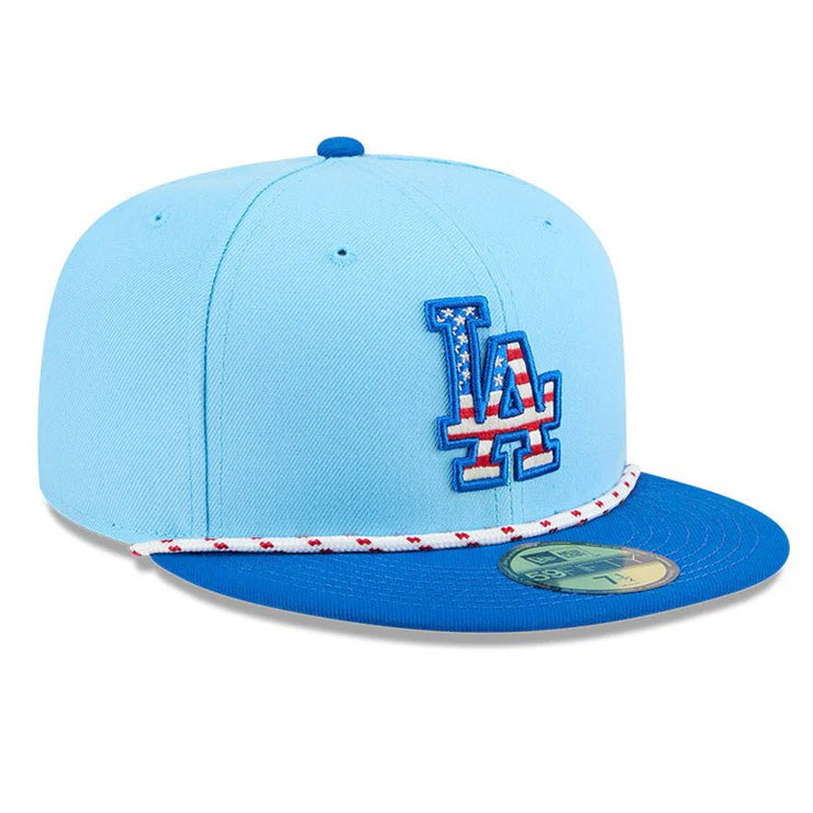 ニューエラ NEW ERA ロサンゼルス・ドジャース キャップ オンフィールド PC 59FIFTY 2025 MLB 4th of July アメリカ独立記念日 メンズ レディース ユニセックス 14517064 MLB メジャーリーグ 野球帽 帽子 スポーツキャップ ベースボールキャップ ぼうし