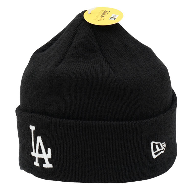 ニューエラ NEW ERA MLB キッズ用 ニット帽 ドジャース ヤンキース パドレス ビーニー ベーシック カフニット ニットキャップ Kid’s BASIC CUFF KNIT 14671686 14671687 14671688 14671689 メジャーリーグ ジュニア 少年 子ども こども 子供 小学生 キッズ 帽子 ぼうし