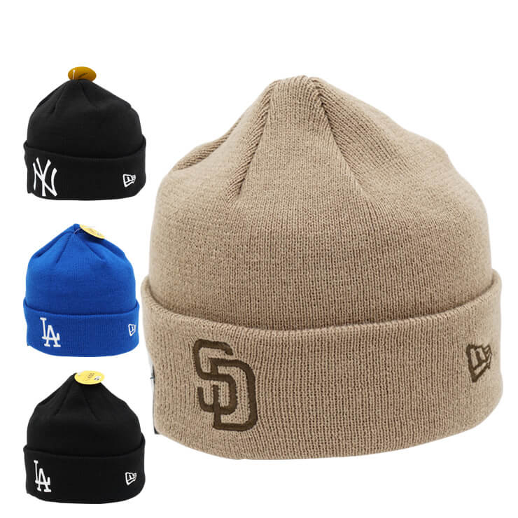 ニューエラ NEW ERA MLB キッズ用 ニット帽 ドジャース