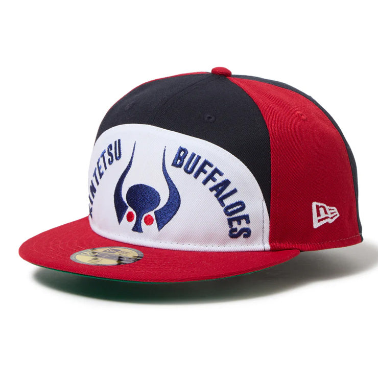 ニューエラ NEW ERA 近鉄バファローズ キャップ 岡本太郎コラボ TARO OKAMOTO 1978 59FIFTY ソフトバックラム メンズ レディース ユニセックス 大人 一般 14683816 NPB プロ野球 野球帽 帽子 スポーツキャップ ベースボールキャップ ぼうし
