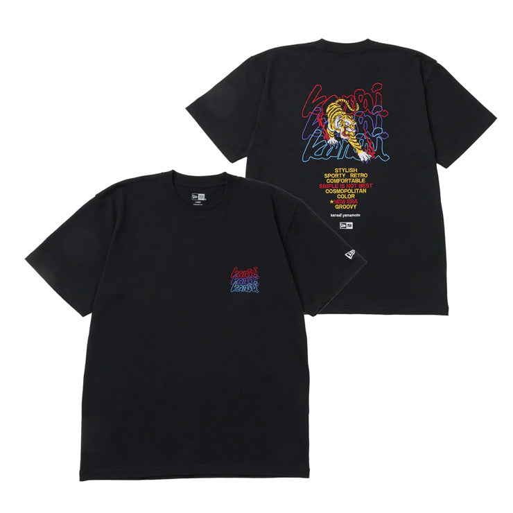 【2026モデル】ニューエラ NEW ERA kansa yamamoto コラボ コットン Tシャツ 山本寛斎 虎 大人 一般 メンズ レディース ユニセックス 14858847 14858848 スポーツウェア カジュアル 半袖シャツ