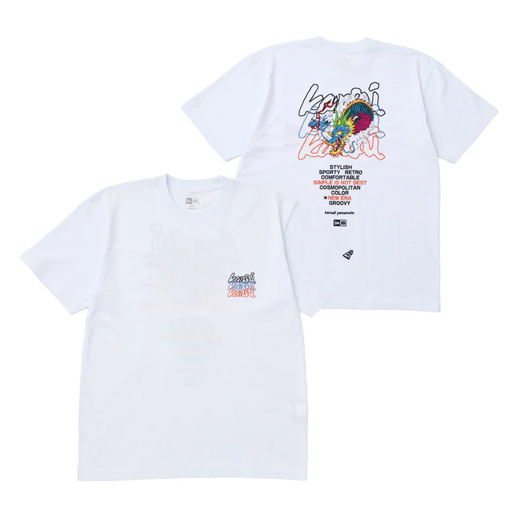 【2026モデル】ニューエラ NEW ERA kansa yamamoto コラボ コットン Tシャツ 山本寛斎 虎 大人 一般 メンズ レディース ユニセックス 14858847 14858848 スポーツウェア カジュアル 半袖シャツ
