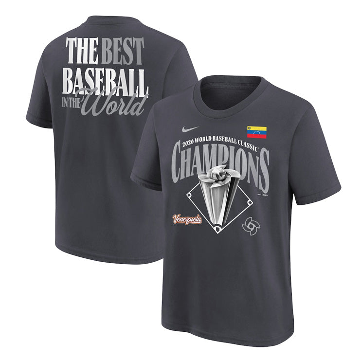 WBCオフィシャルTシャツ2枚組 ナイキ 2026 WBC ベネズエラ代表 優勝記念 ロッカールーム Tシャツ