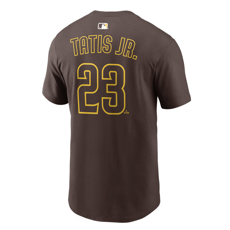 ナイキ フェルナンド・タティスJr サンディエゴ・パドレス ネーム&ナンバー 半袖 Tシャツ メンズ ユニセックス N199-20Q-PY9-PU5 タティスジュニア グッズ MLB メジャーリーグ nike