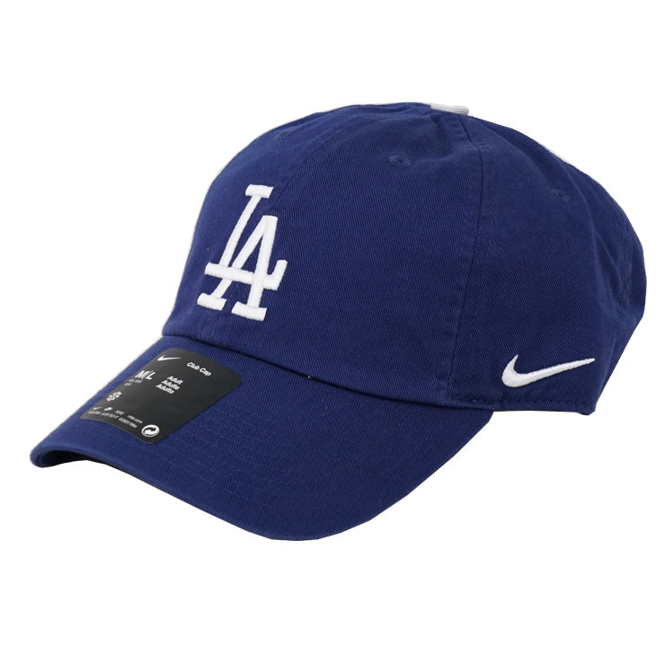 【並行輸入品】ナイキ ロサンゼルス・ドジャース キャップ サイズ調節可能 CLUB CAP ブルー メンズ レディース ユニセックス MLB