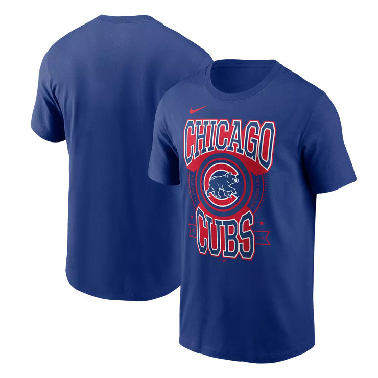 【2026モデル】ナイキ シカゴ・カブス 半袖 Tシャツ Chicago Cubs Club Banner Local T-Shirt メンズ N199-4EW-EJ-8RP カジュアル 普段着 スポカジ スポーツウェア MLB メジャーリーグ 公式アイテム nike