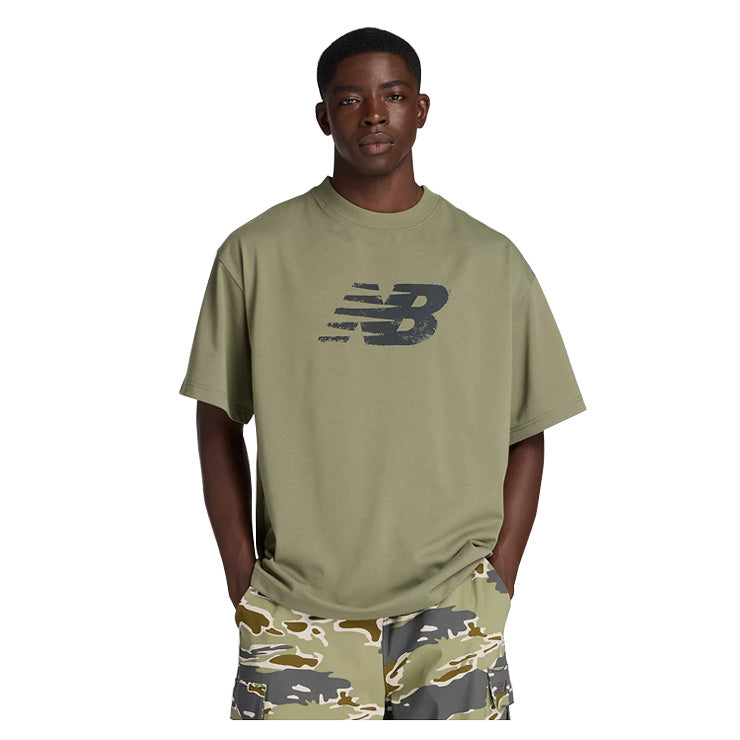 全3色 2025モデル ニューバランス 半袖 Tシャツ ショートスリーブTシャツ メンズ ユニセックス AMT53171 スポーツウェア 大人 一般 半袖シャツ new balance